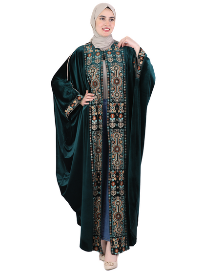 Embroidered bisht