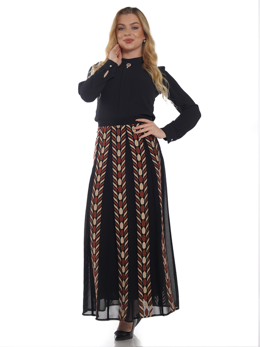 Embroidered skirt