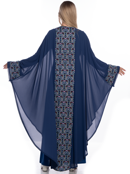 Embroidered bisht