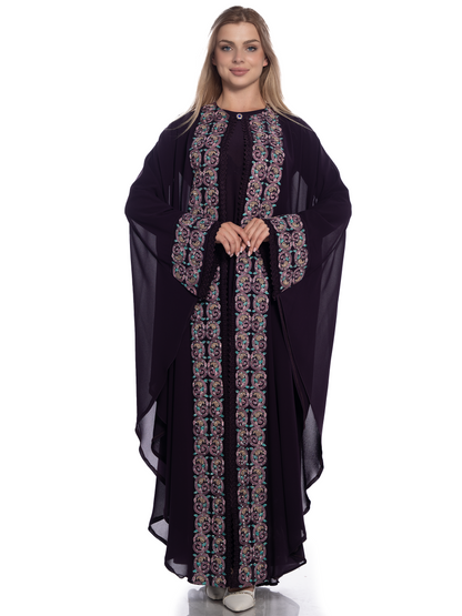 Embroidered bisht