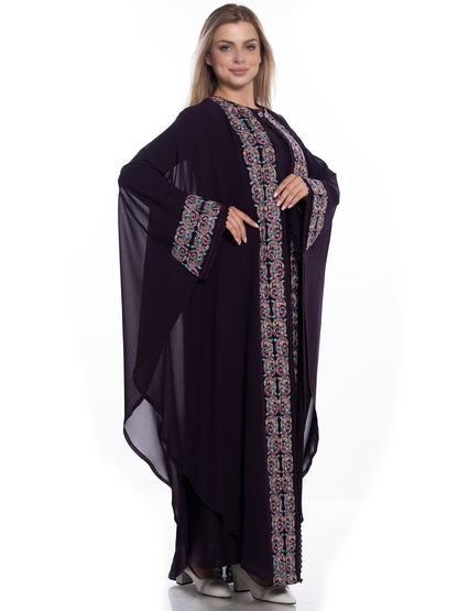 Embroidered bisht