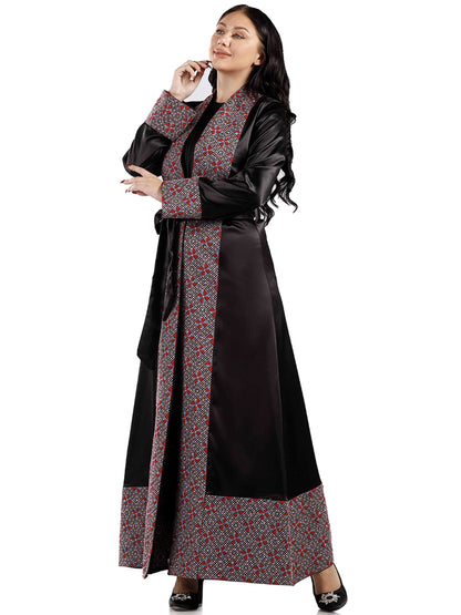 Embroidered bisht