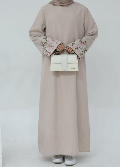 Zahr Embroidery Abaya