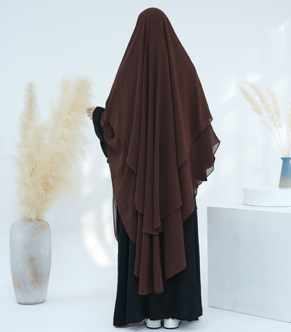 Rumaisa Chiffon Khimar