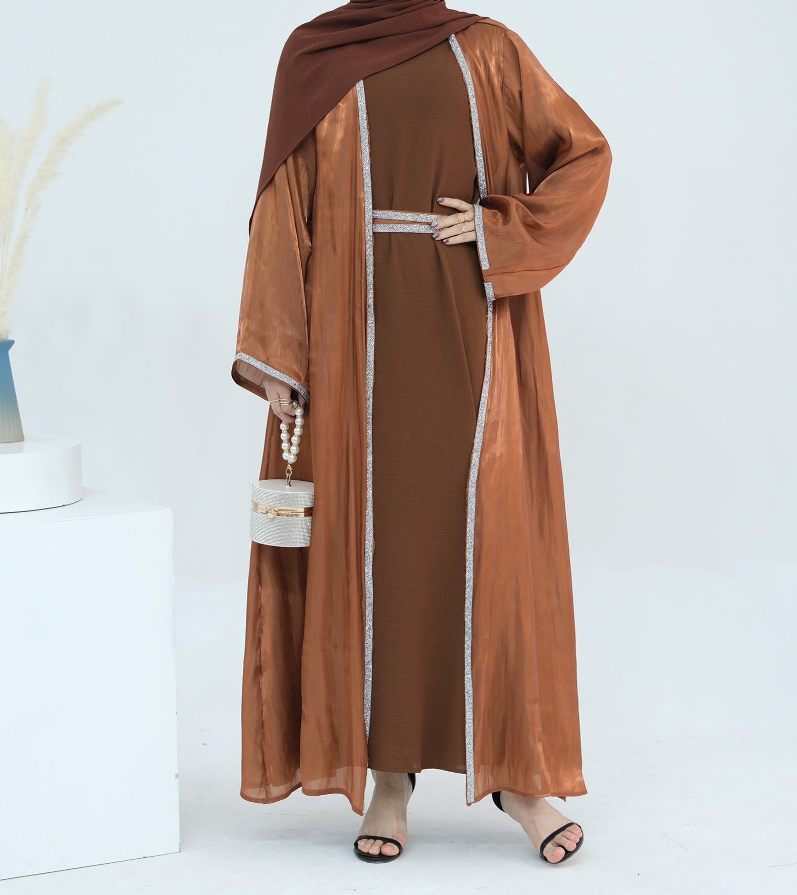 Roohaila Abaya Set