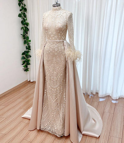Elise Floral Sequin Gown