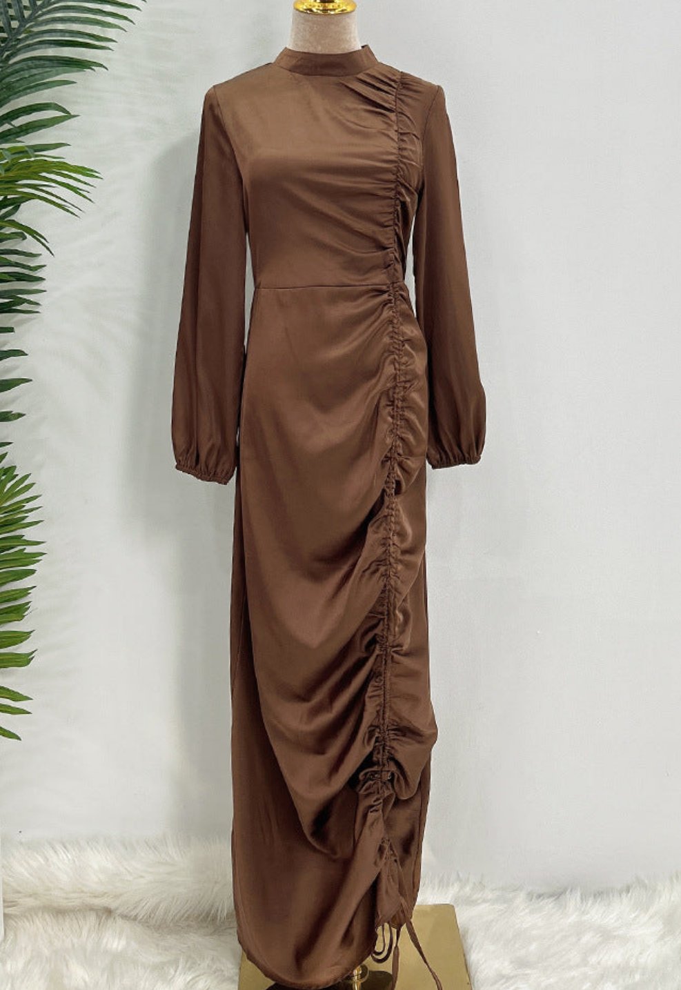 Aainah Pleated Dress