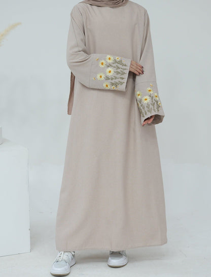 Zahr Embroidery Abaya