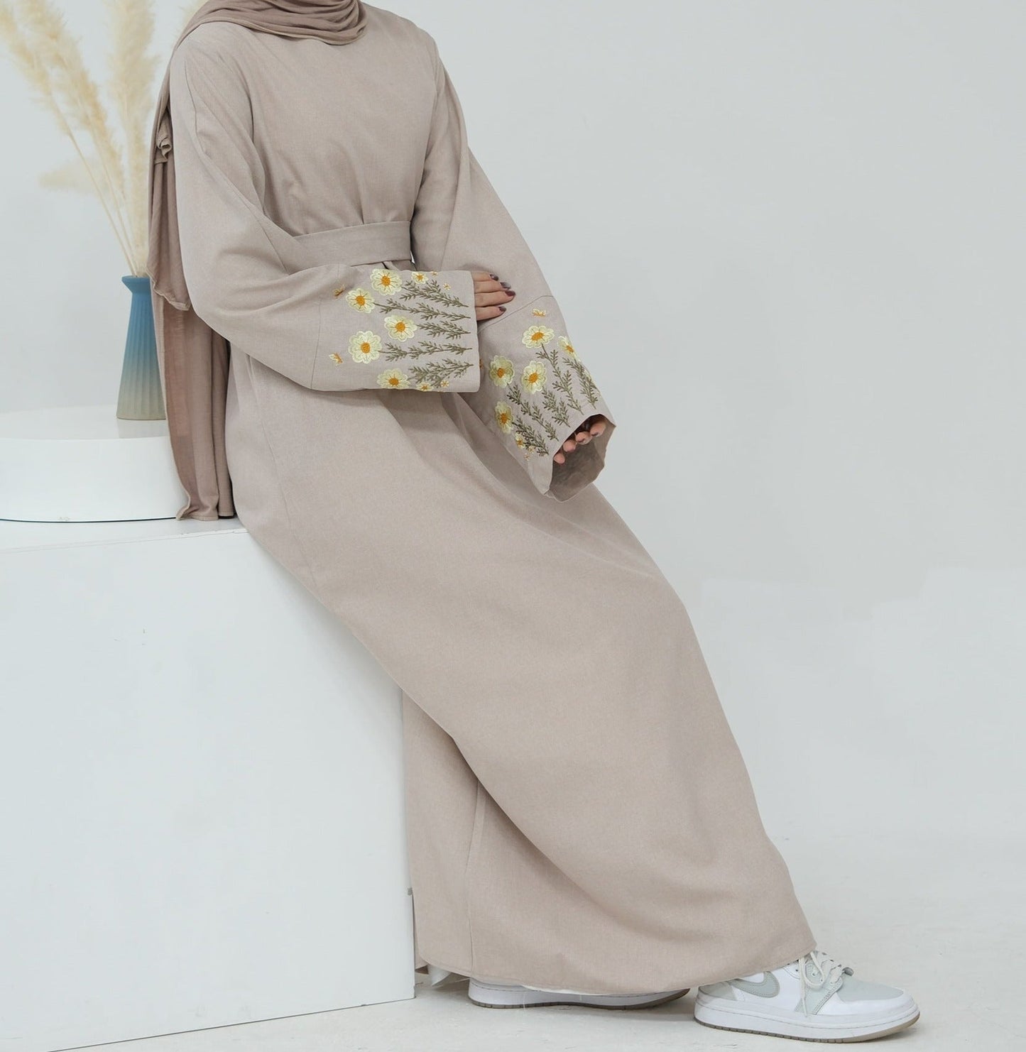 Zahr Embroidery Abaya