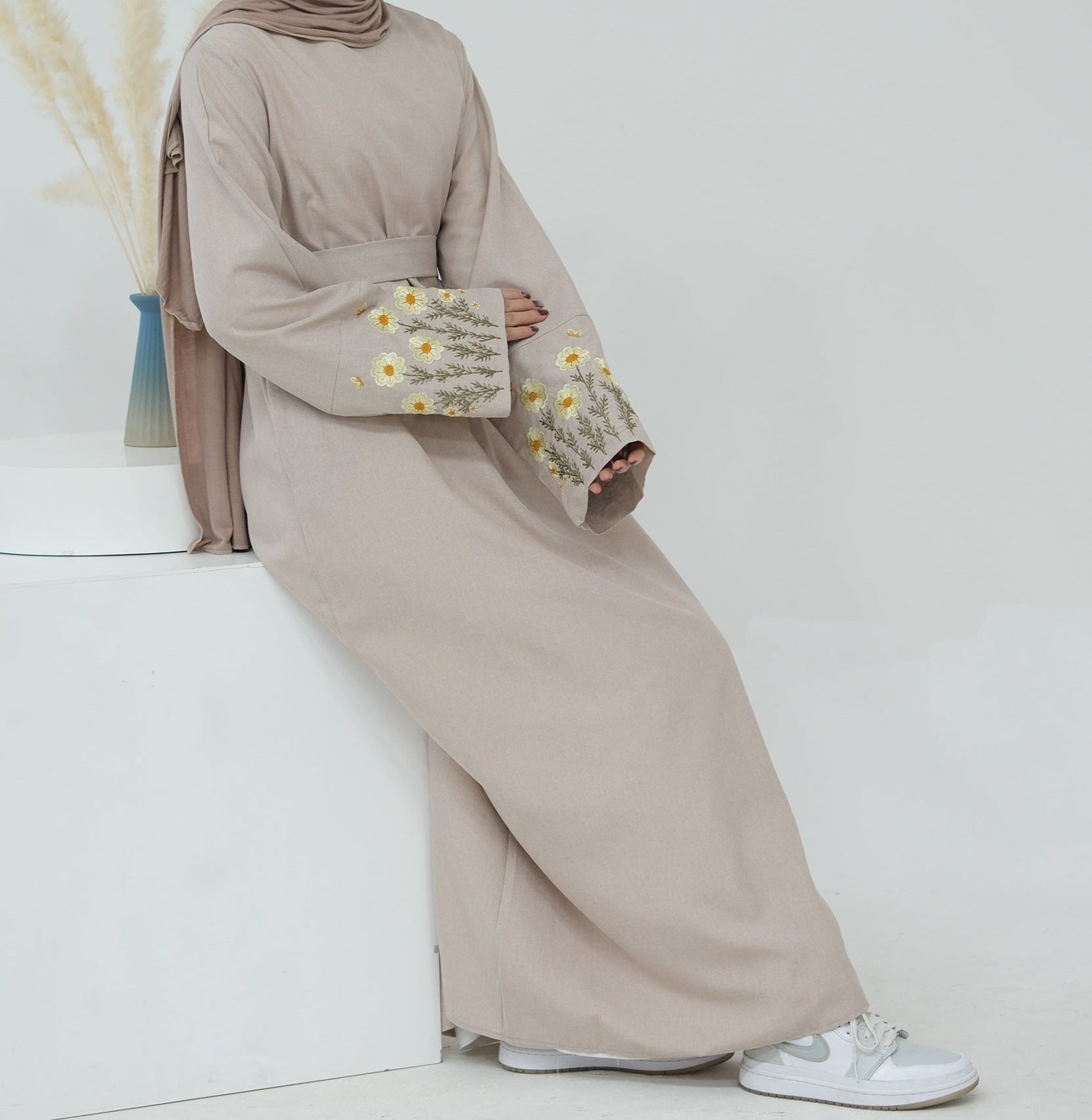 Zahr Embroidery Abaya