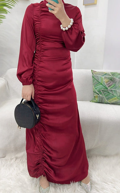 Aainah Pleated Dress