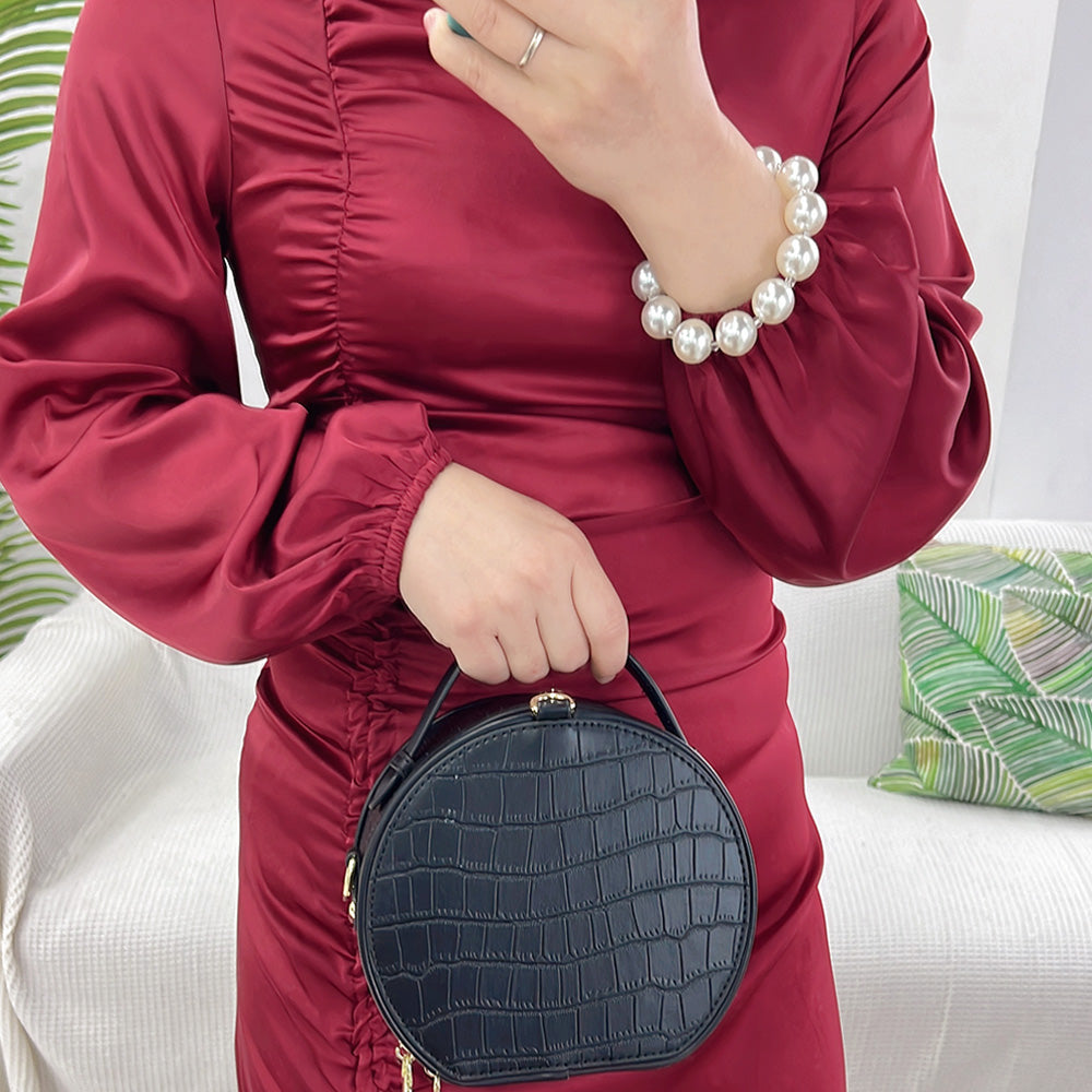 Aainah Pleated Dress