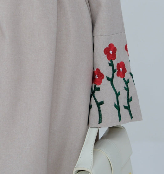 Zahr Embroidery Abaya