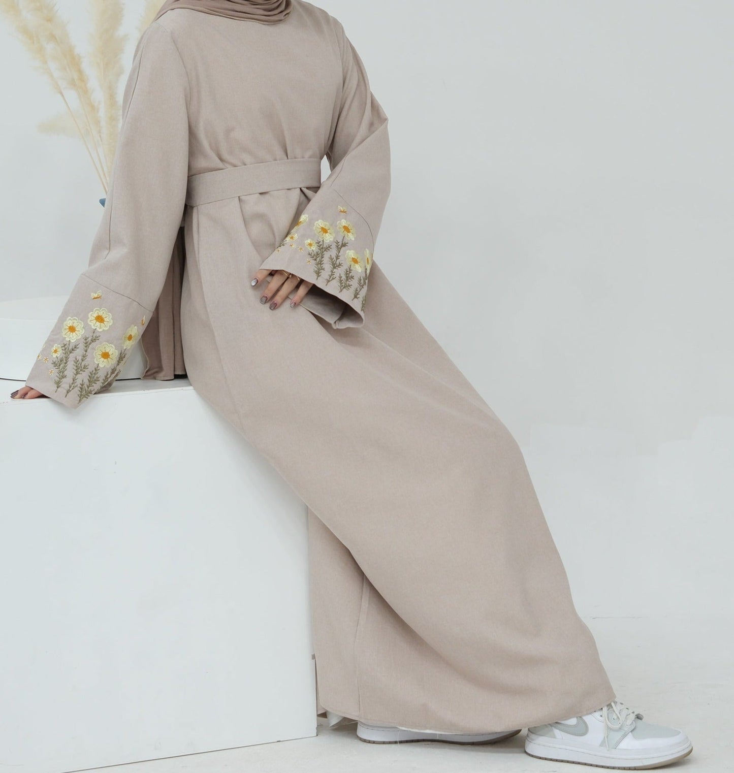 Zahr Embroidery Abaya