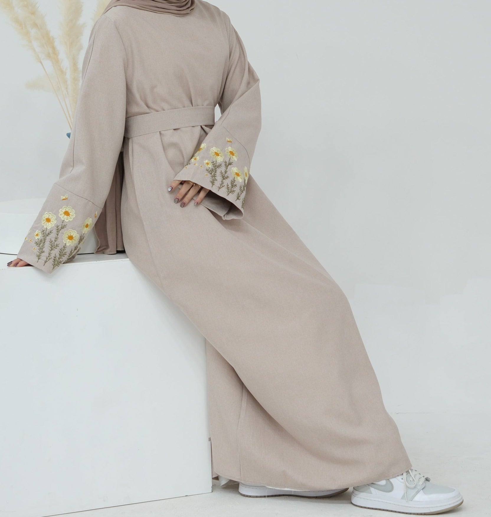 Zahr Embroidery Abaya