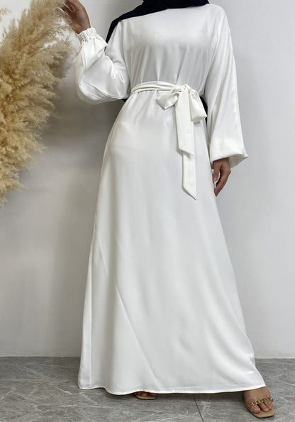 Casual abaya with pockets