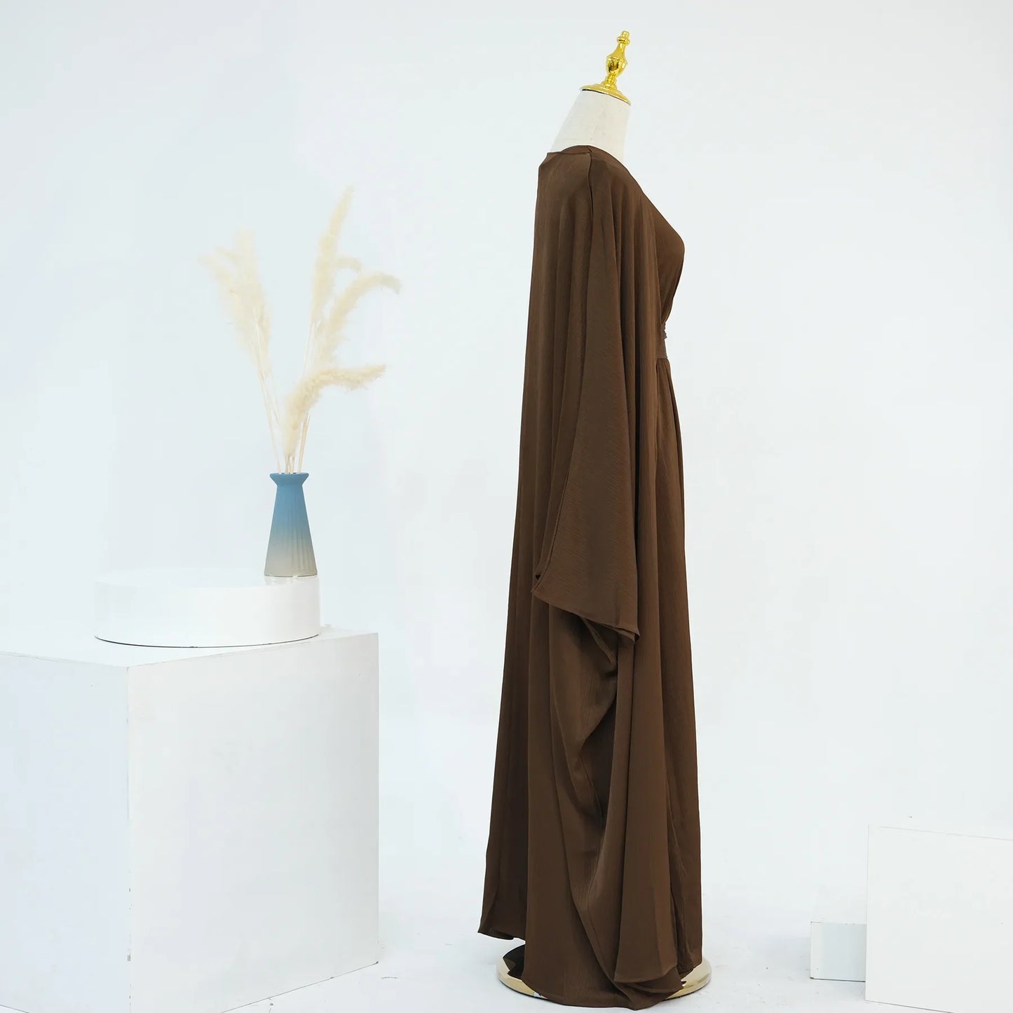 Lamiah Satin Abaya Set