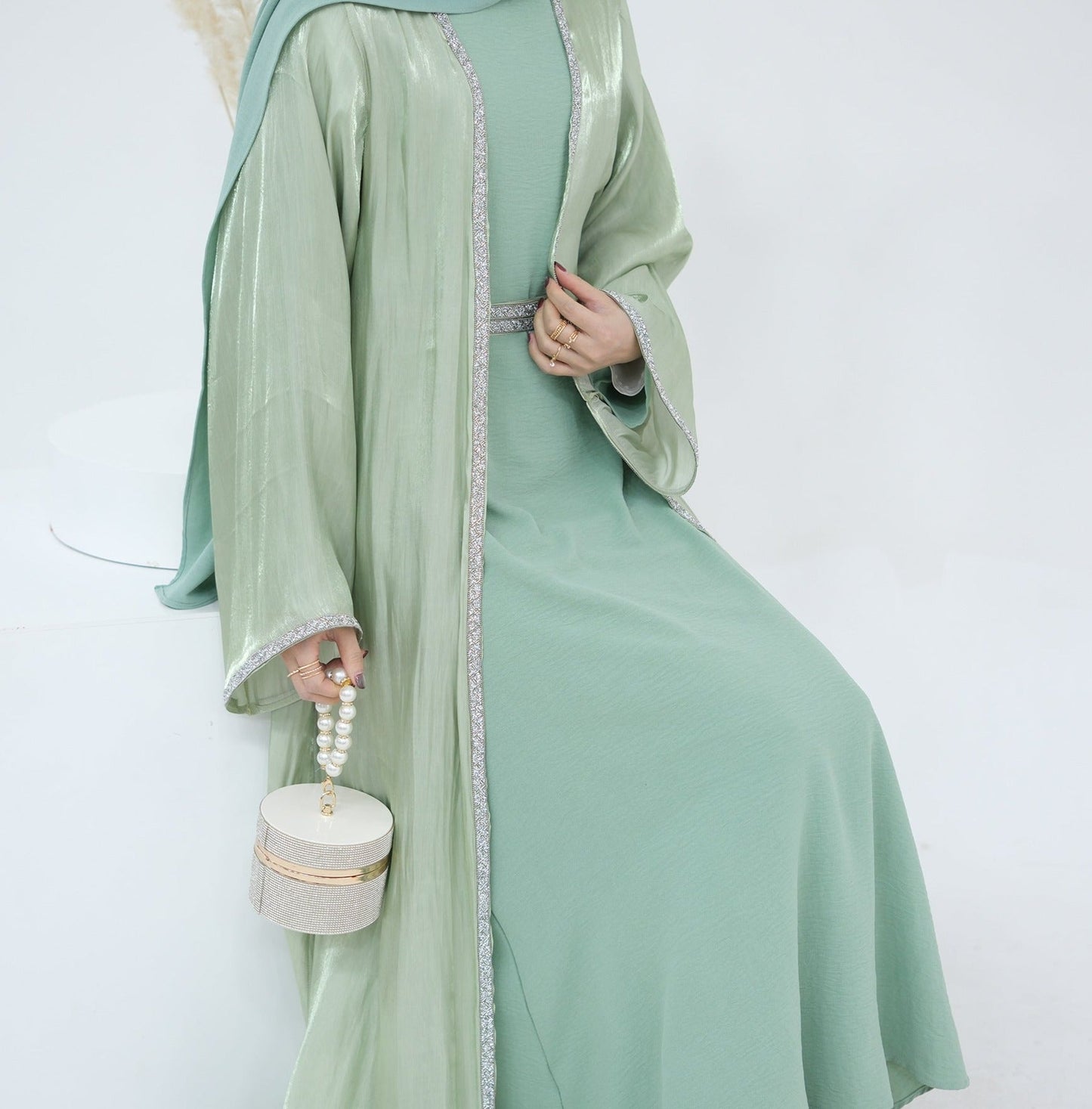 Roohaila Abaya Set