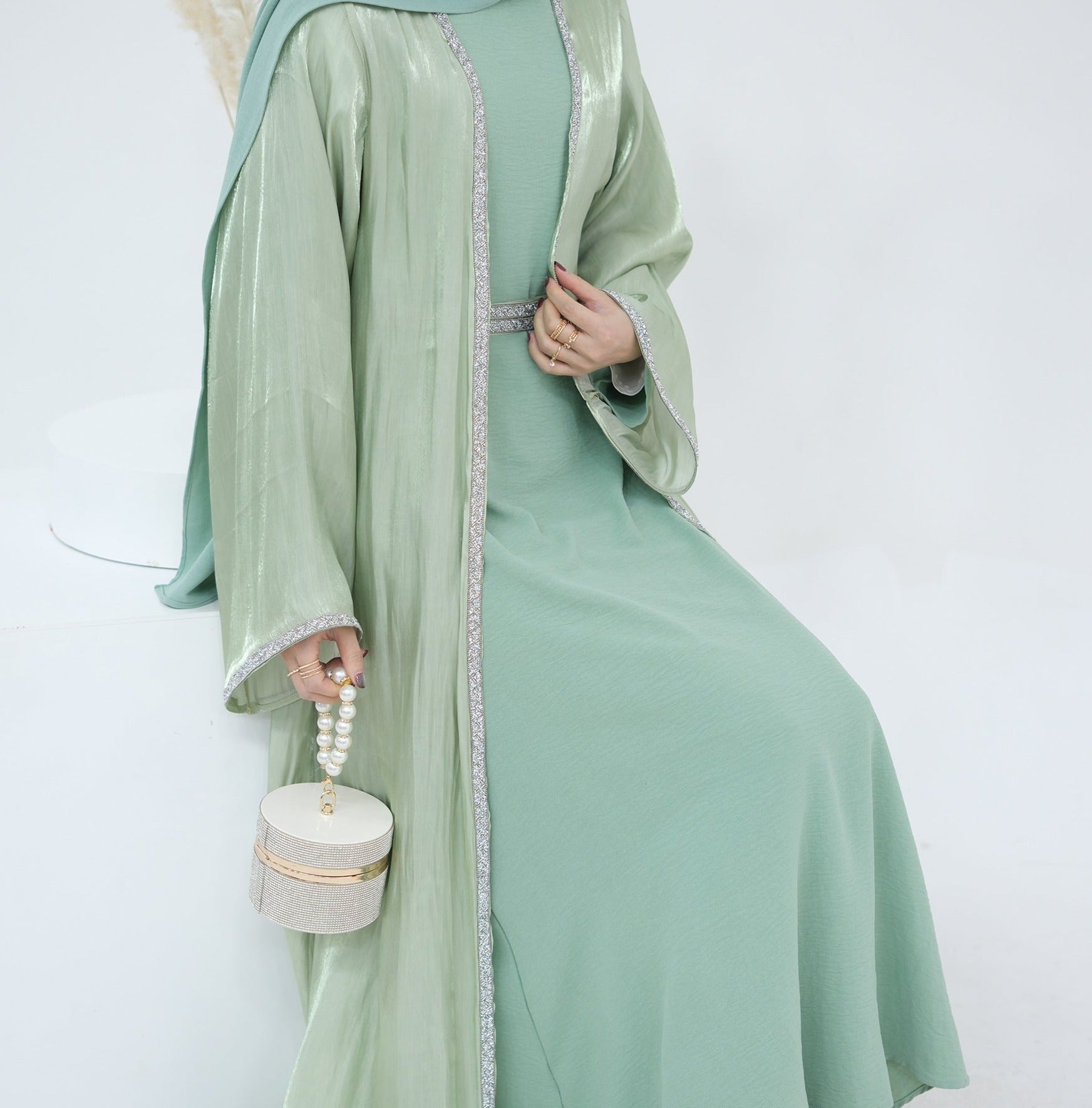 Roohaila Abaya Set