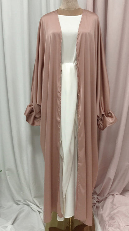 Maahwish Satin Abaya