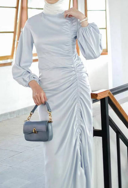 Aainah Pleated Dress