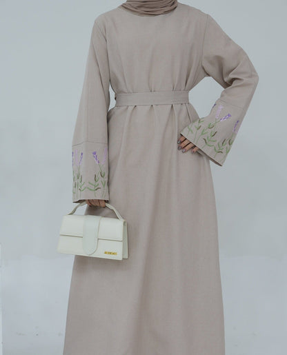 Zahr Embroidery Abaya