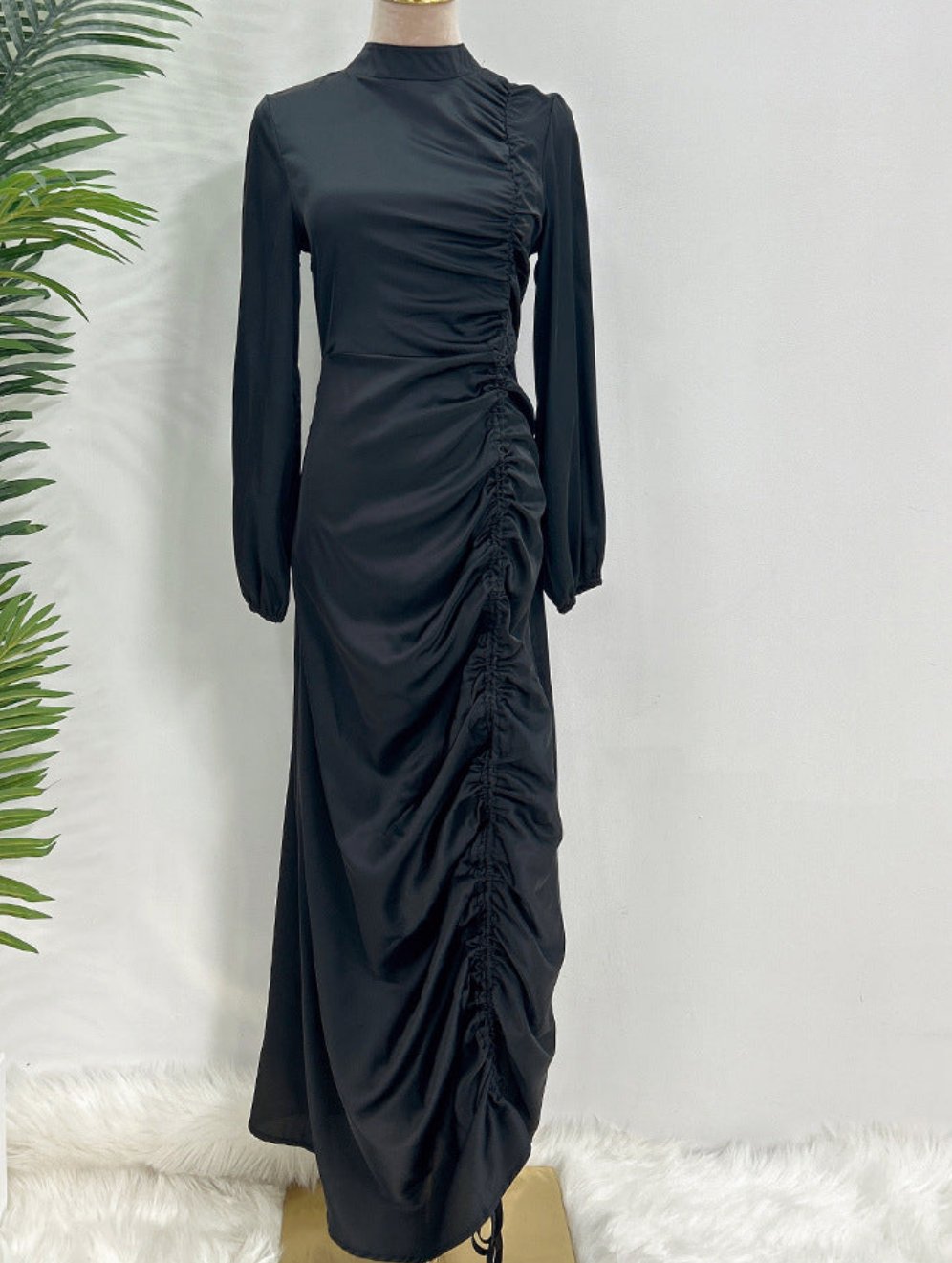 Aainah Pleated Dress