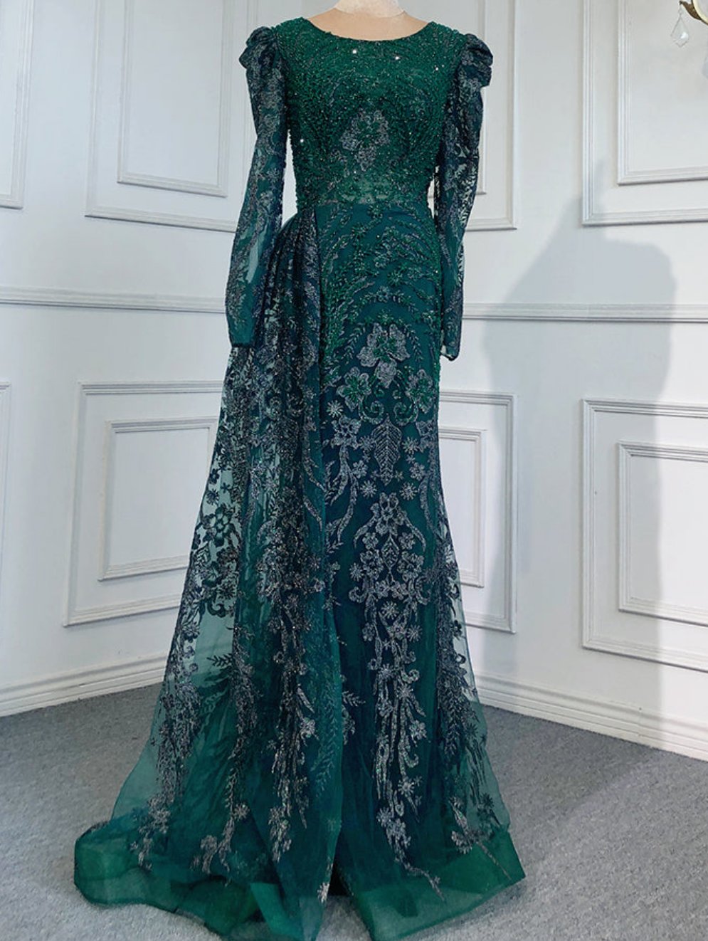 Suhana Beaded Evening Gown