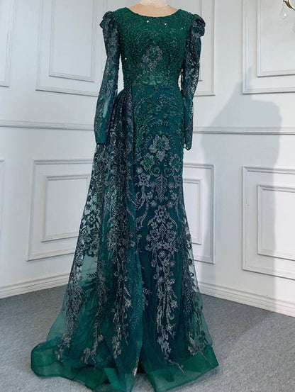 Suhana Beaded Evening Gown