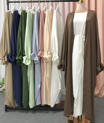 Maahwish Satin Abaya