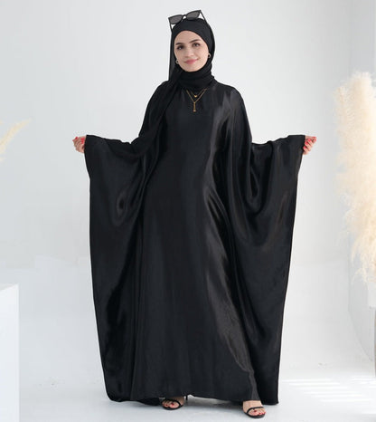 Zareen Glossy Batwing Abaya