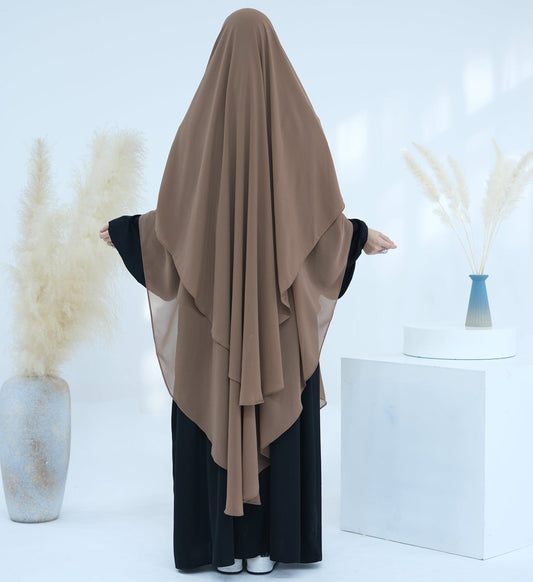 Rumaisa Chiffon Khimar