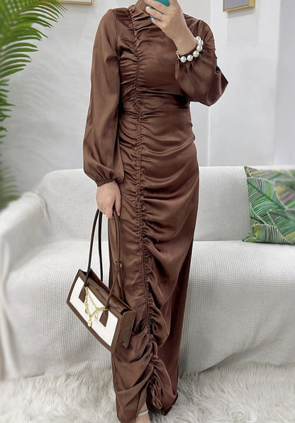 Aainah Pleated Dress