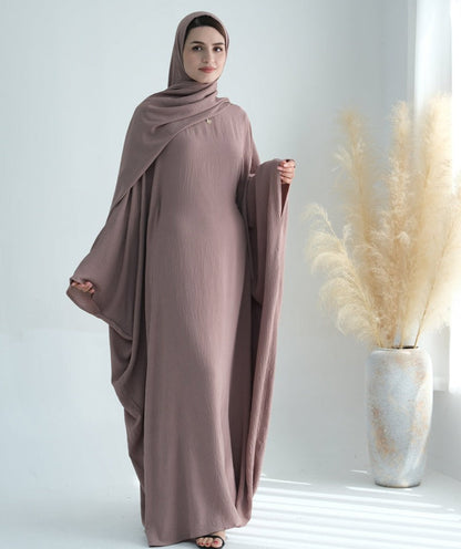 Manala Crepe Abaya