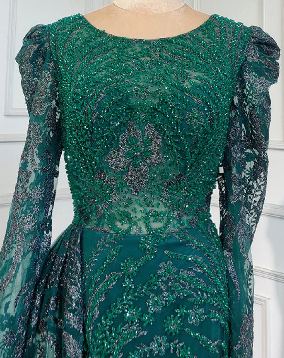 Suhana Beaded Evening Gown