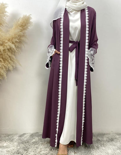 Navra Lace Abaya