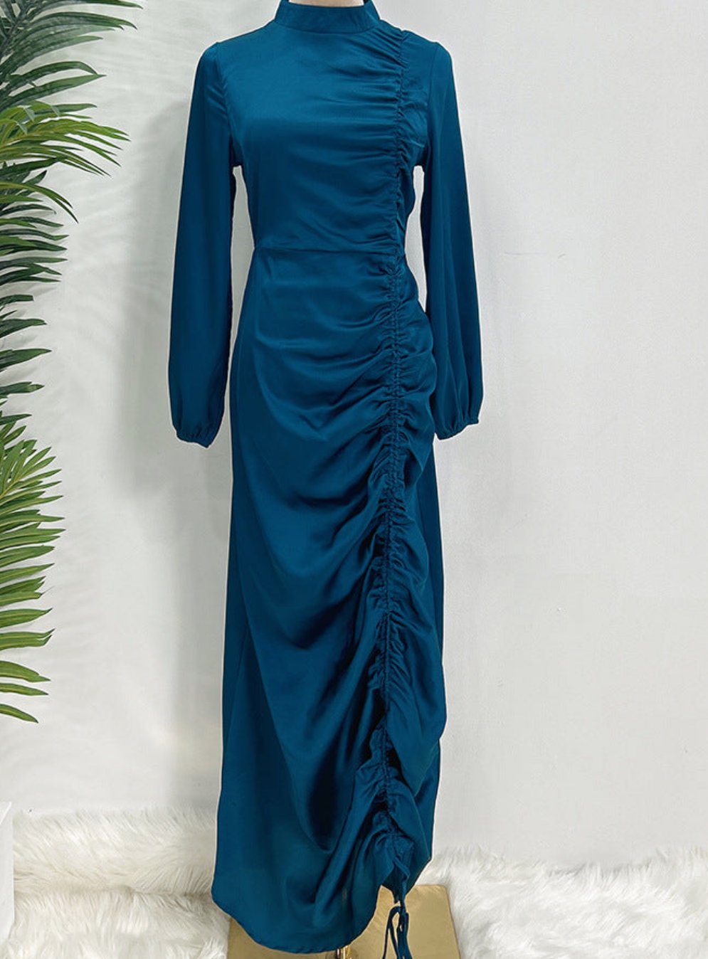 Aainah Pleated Dress
