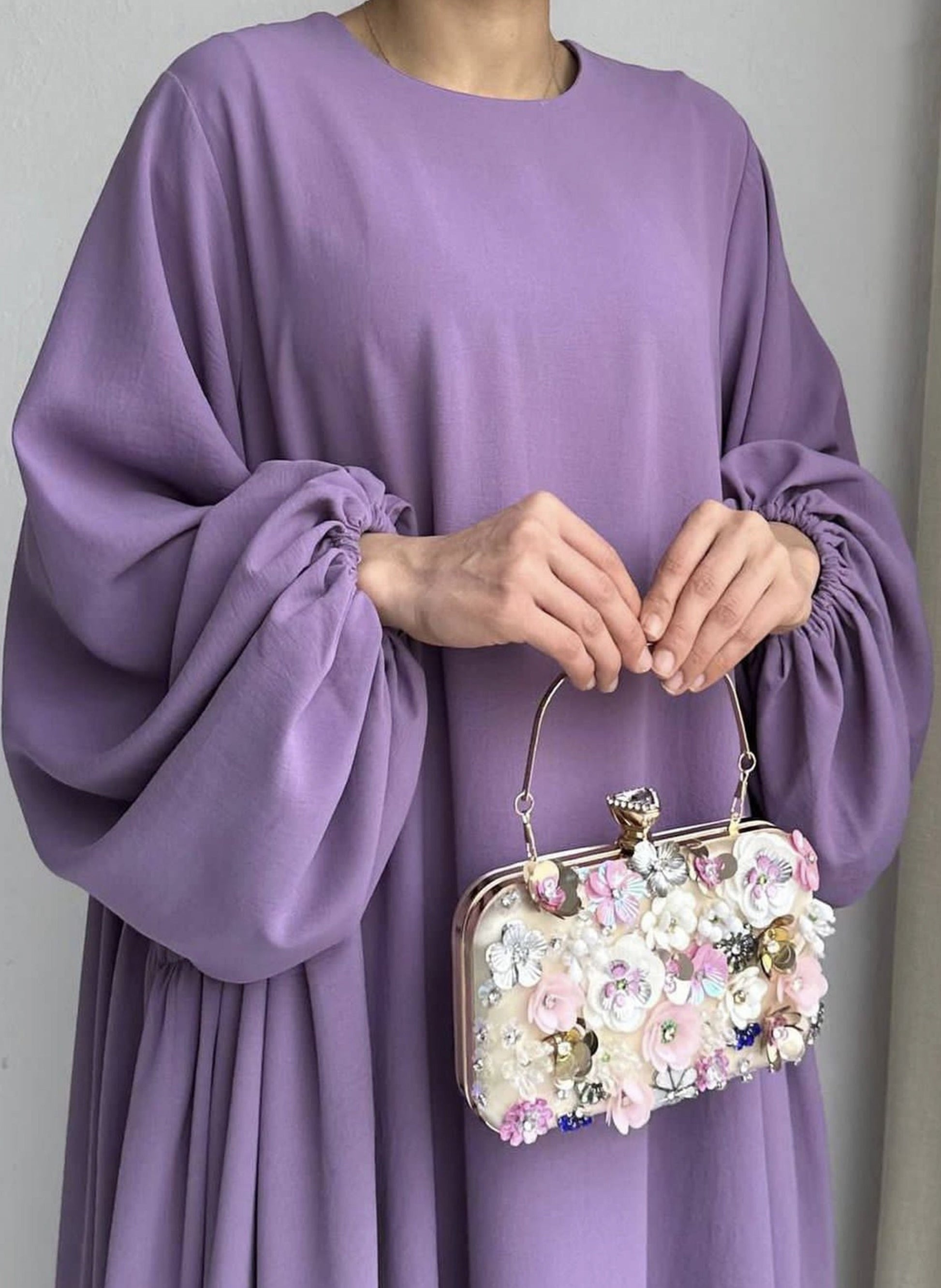Sahani Balloon Sleeve Abaya