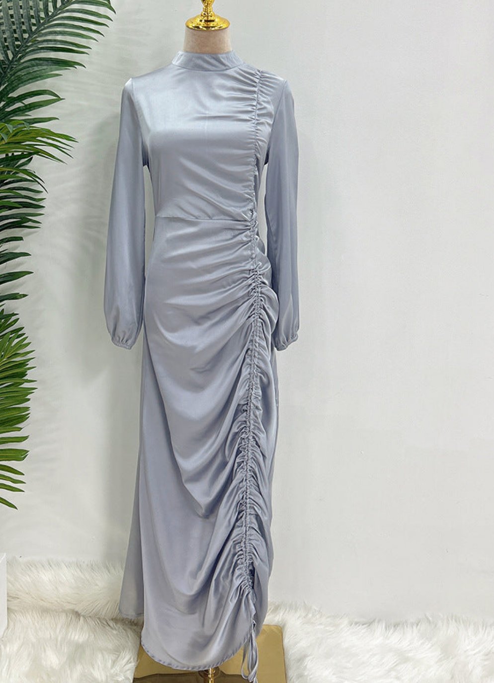 Aainah Pleated Dress