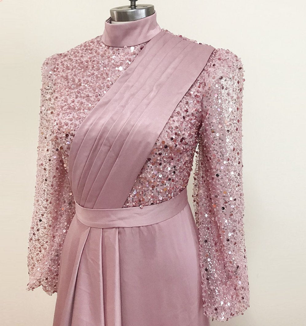 Yasmin Satin Gown