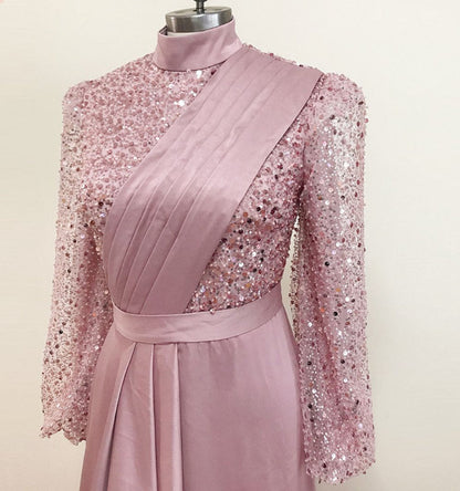 Yasmin Satin Gown