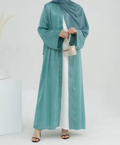 Amelia Satin Abaya