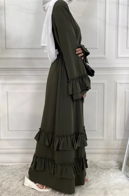 Raina Ruffle Abaya
