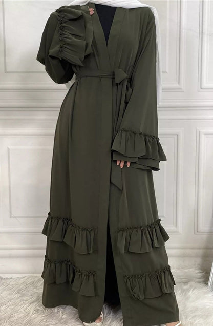 Raina Ruffle Abaya