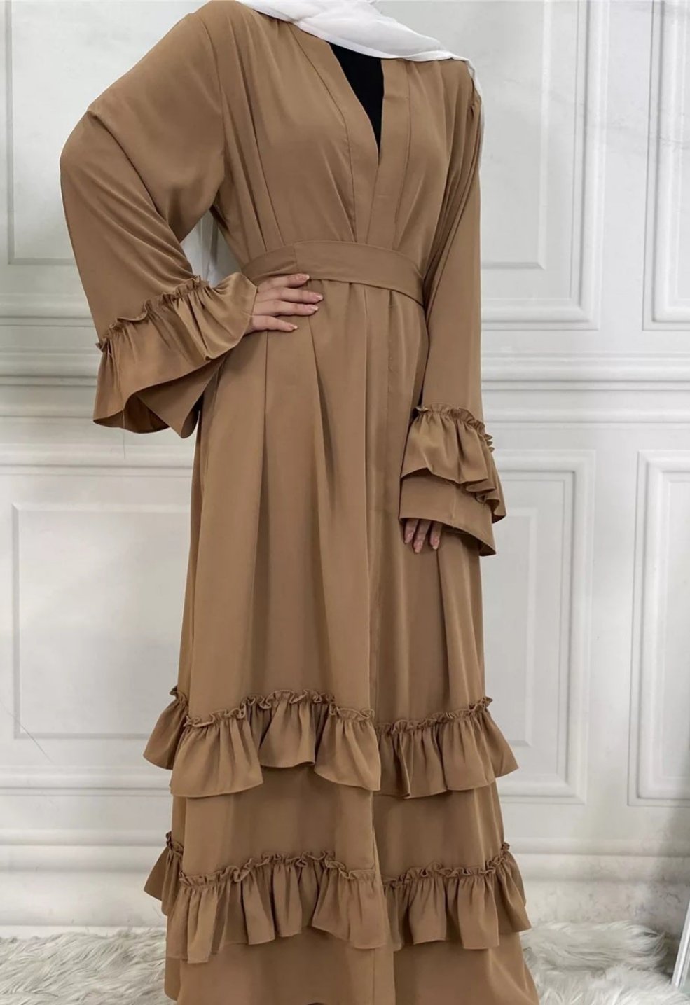 Raina Ruffle Abaya
