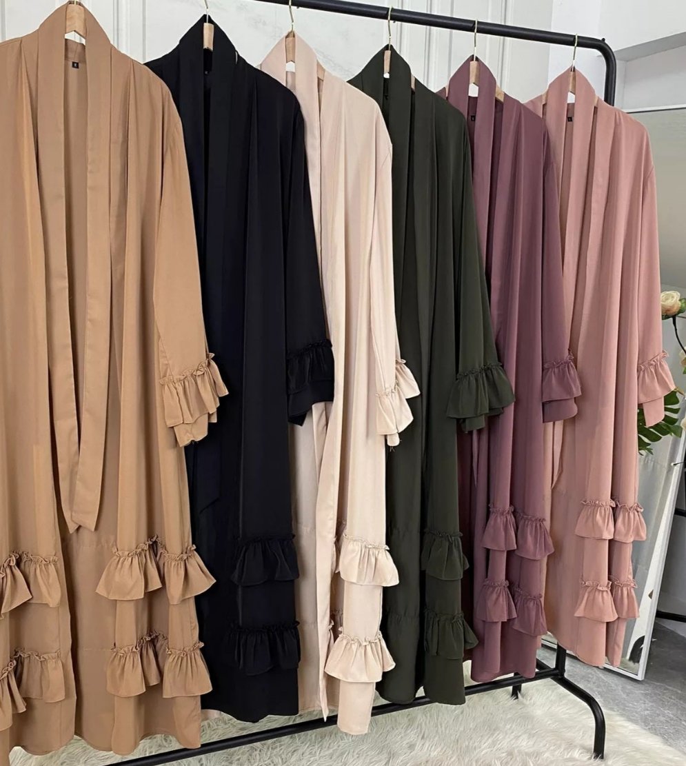 Raina Ruffle Abaya
