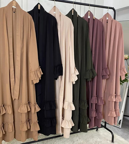Raina Ruffle Abaya