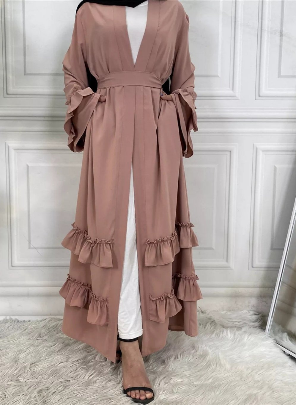 Raina Ruffle Abaya