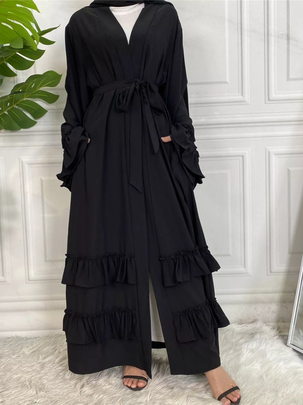 Raina Ruffle Abaya