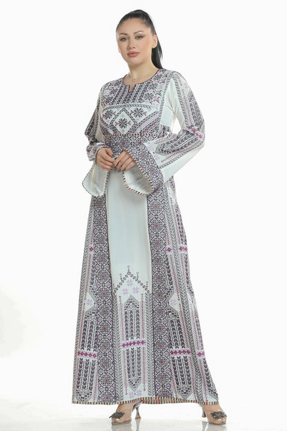 Embroidered thob